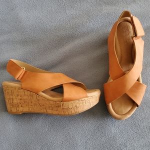 Modcloth Tan Wedges